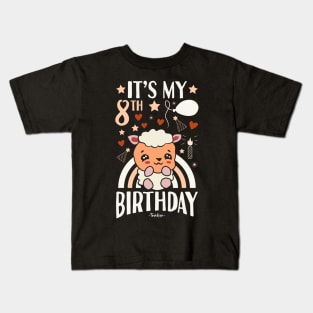 It's My 8th Birthday Pig Gifts Kids T-Shirt